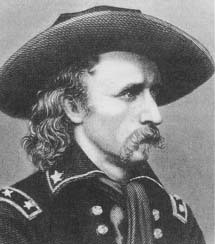 George Armstrong Custer whose actions during the expedition against the Kansas Indians may have led to his rash behavior at Little Big Horn (Courtesy, Library of Congress)