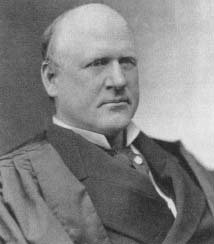 John Marshall Harlan, the only dissenting justice, argued that, "Our Constitution is color-blind, and neither knows nor tolerates classes among citizens." (Courtesy, Library of Congress)
