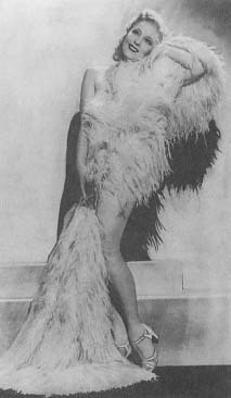 Dancer Sally Rand behind her ubiquitous fan. (Hearst Newspaper Collection, University of Southern California Library)