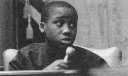 11-year-old Nathaniel Abraham became the youngest American convicted of murder as an adult. (AP/Wide World Photos)